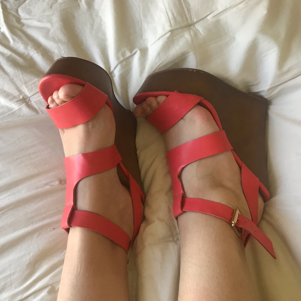 Strappy Wedges